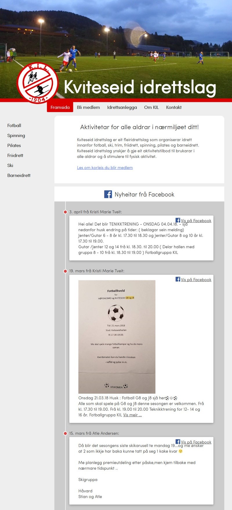 Kviteseid idrettslag